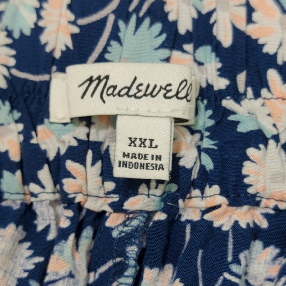 Madewell Huston Pull On Crop Pants in French Floral - Picture 5 of 12